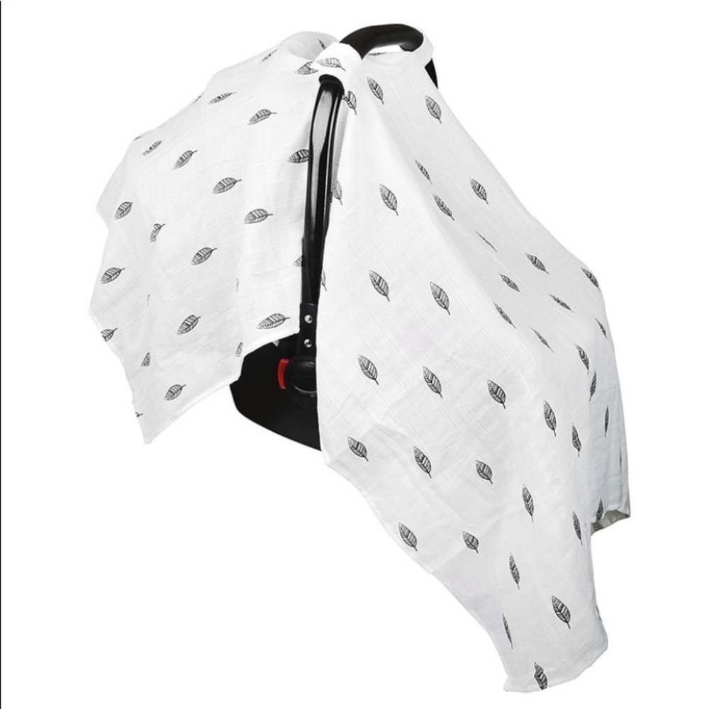 Brand New! Lightweight Muslin Car Seat Canopy